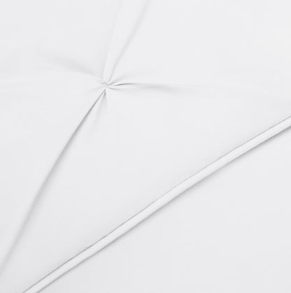 Amazon Basics King Size Comforter Sets, All-Season Down-Alternative 3-Piece Bedding Set, Pinch Pleat Design, Dark Grey