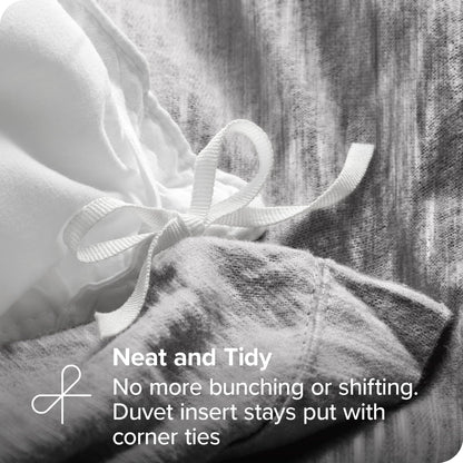 Bare Home Flannel Duvet Cover Set - Full/Queen - 100% Cotton, Velvety Soft Heavyweight Premium Flannel, Double Brushed