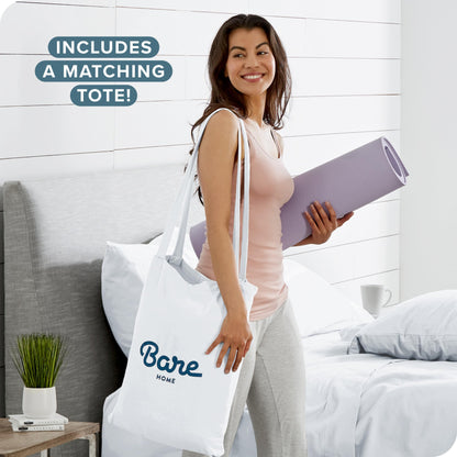 Bare Home Flannel Duvet Cover Set - Full/Queen - 100% Cotton, Velvety Soft Heavyweight Premium Flannel, Double Brushed