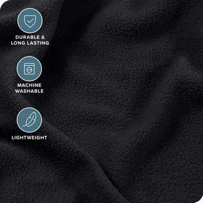 Bare Home Super Soft Fleece Sheet Set - Split Head Flex King Size - Extra Plush Polar Fleece, No-Pilling Bed Sheets - All Season Cozy Warmth